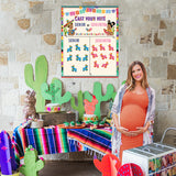 PANTIDE Mexican Fiesta Gender Reveal Party Games for Guests Senor or Senorita Cast Your Vote Gender Reveal Poster Mexican Horse Pin Game Party Supplies for Boy or Girl Welcome Party Baby Shower