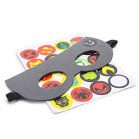 PANTIDE 24Pcs DIY Superhero Masks,Multicolored Superhero Party Supplies for Kids