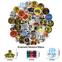 PANTIDE 74Pcs Karate Taekwondo Party Favors Supplies Set Silicone Rubber Bracelet Keychain Button Pins Badges Stickers TV Show Strike First Strike Hard No Mercy Karate Theme Birthday Dress Up for Kids