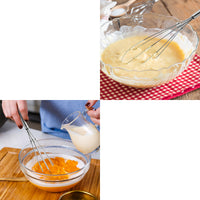 PANTIDE Dusting Wand for Sugar Flour and Spices, Easy One-handed Operation Handle Powdered Sugar Shaker Duster Stainless Steel Baking Tools and Accessories with Mini Whisk and 19Pcs Stencils Templates