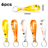 PANTIDE 74Pcs Karate Taekwondo Party Favors Supplies Set Silicone Rubber Bracelet Keychain Button Pins Badges Stickers TV Show Strike First Strike Hard No Mercy Karate Theme Birthday Dress Up for Kids