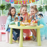 PANTIDE Dragon Princess Adventure Table Toppers Sticks Centerpiece for Baby Shower Double-Sided Photo Booth Props Cake Toppers Kumandra Story Themed Birthday Party Supplies Decorations for Kids(30Pcs)