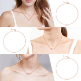 PANTIDE 3Pcs Constellation Zodiac Layer Necklaces for Women Girls, Retro Gold Plated 12 Constellation Pendant Necklace Exquisite Letter Horoscope Old English Zodiac Sign Necklace Jewelry Birthday Gift