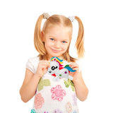 PANTIDE 6 Packs Jojo Sewing Kits for Kids – DIY Felt Art Crafts Gifts, Learn to Sew Your Own Jojo Unicorn with Accessories, Creative Educational Nursery Sewing Craft Activities for Beginner Boys Girls