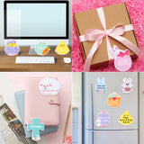 PANTIDE Set of 30 Easter Sticky Notes for Kids Adorable Easter Egg Chick Bunny Cross Lamb Shaped Notepad Self-Adhesive Writing Memo Pads Page Marker for Daily Reminders Work Study School Office Home