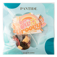PANTIDE Two Groovy Retro Hippie Boho Girl Party Decorations Set for 2nd Birthday - Two Groovy Banner Latex Balloons Cake Cupcake Toppers Boho Rainbow Daisy Themed Party Supplies for Baby 2 Year Old