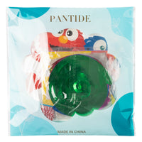 PANTIDE Sesame Birthday Party Decorations Kit - Sesame Happy Birthday Banner Bunting, Hanging Swirls Streamers, Elmo Cookie Monster Honeycomb Centerpiece Table Topper, Elmo Party Supplies for Kids