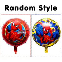 PANTIDE Spider Superhero Birthday Party Decorations Set Superhero Themed Party Supplies Favors Includes Spider Hero Happy Birthday Banner Stickers Foil Latex Balloons Masks Cupcake Toppers(87Pcs)
