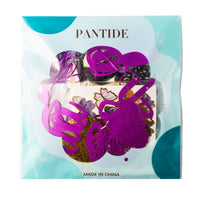 PANTIDE 46Pcs Butterfly Party Decoration Supplies Kit Happy Birthday Banner Butterfly Foil Latex Balloons 3D Butterfly Wall Stickers Decor Cake Topper for Girls Women Birthday Baby Shower Spring Party