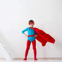 PANTIDE 24Pcs DIY Superhero Masks,Multicolored Superhero Party Supplies for Kids