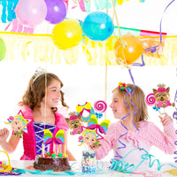 PANTIDE JoJo Party Decorations – 30 Pcs JoJo Centerpiece Sticks Table Toppers, Double Sided Cupcake Toppers Photo Booth Props - JoJo Themed Party Supplies Party Favors for Kids Birthday Baby Shower