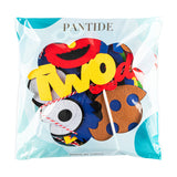 PANTIDE 42Pcs Sesame Birthday Party Decorations Kit - 2nd Elmo Balloons Photo Prop, Sesame Twodles Cake Topper, Elmo Cookie Monster Banner, Great Sesame Theme Party Supplies for Two Year Old Kids